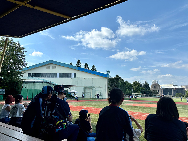 試合前練習見学会